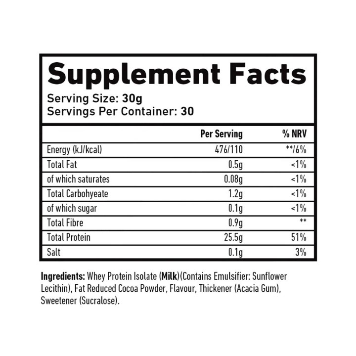 TWP NUTRITION WHEY ISO 900G