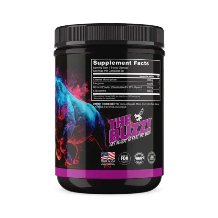 THE BUZZ BULL GAINS 620G