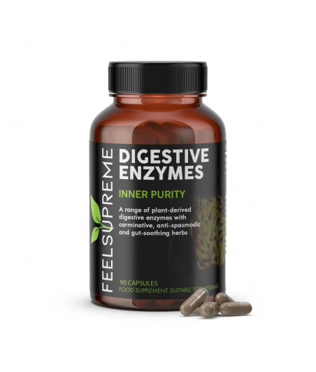 FEEL SUPREME DIGESTIVE ENZYMES INNER PURITY 90CAPS