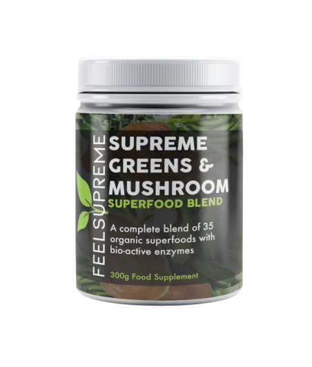 FEEL SUPREME SUPREME GREENS&MUSHROOM SUPERFOOD BLEND 300G