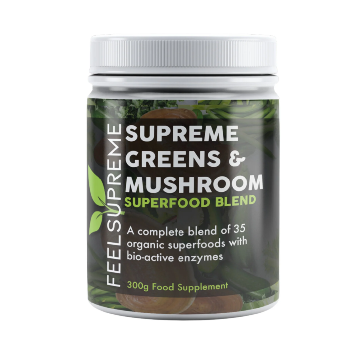FEEL SUPREME SUPREME GREENS&MUSHROOM SUPERFOOD BLEND 300G