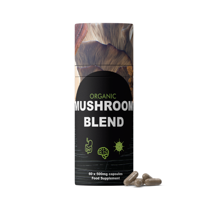 FEEL SUPREME ORGANIC MUSHROM BLEND 60X500MG CAPS