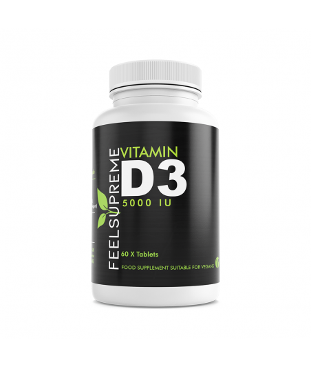 FEEL SUPREME VITAMIN D3 5000IU 60TABS