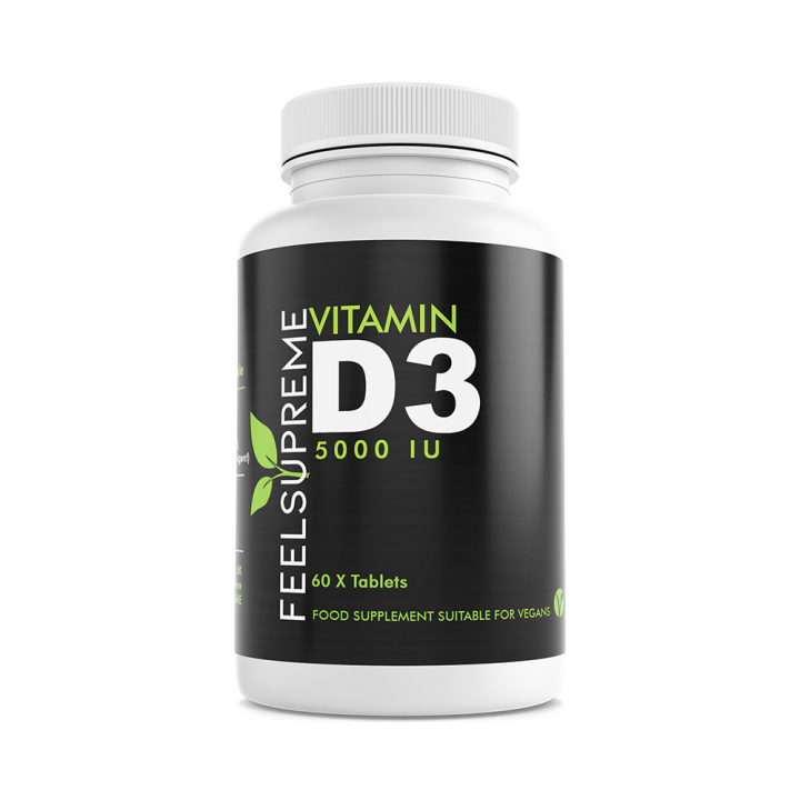 FEEL SUPREME VITAMIN D3 5000IU 60TABS