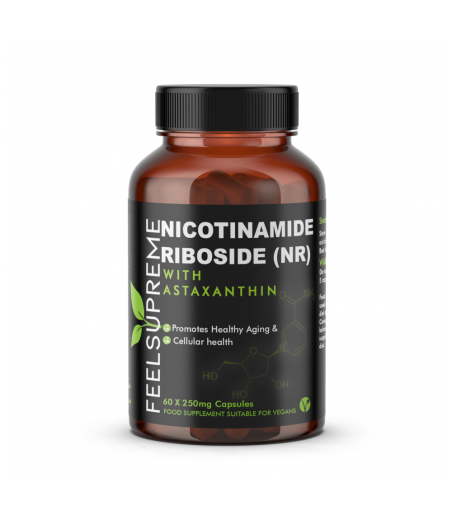 FEEL SUPREME NICOTINAMIDE RIBOSIDE (NR) WITH ASTAXANTIN 60CAPS
