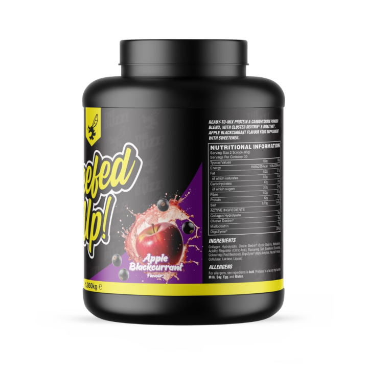 THE BUZZ BEEFED UP CLEAR PROTEIN WITH CARBS 1950G