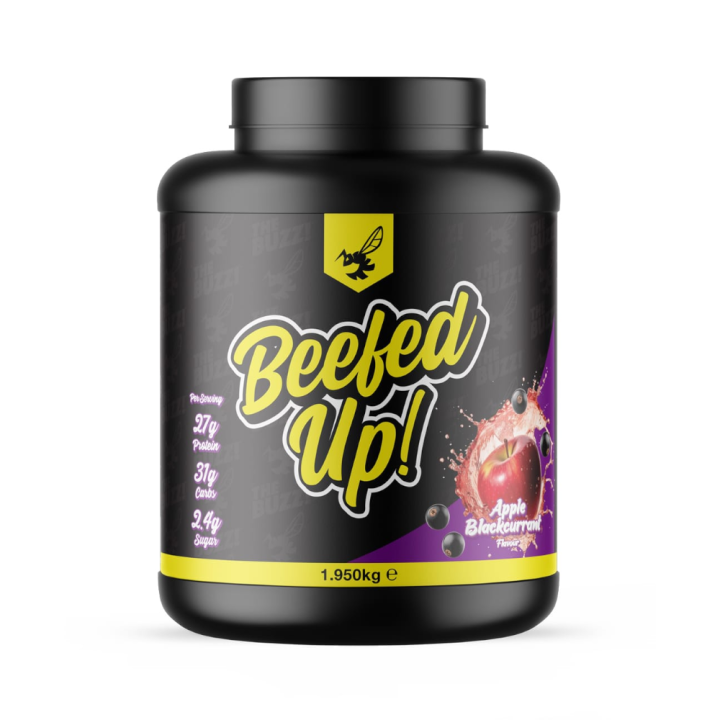 THE BUZZ BEEFED UP CLEAR PROTEIN WITH CARBS 1950G