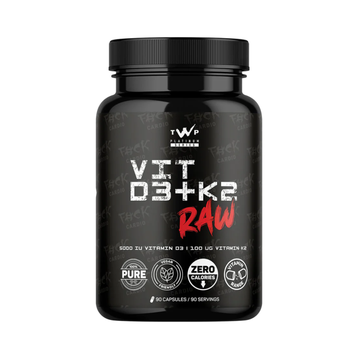 TWP VIT D3+K2 RAW 90 CAPS
