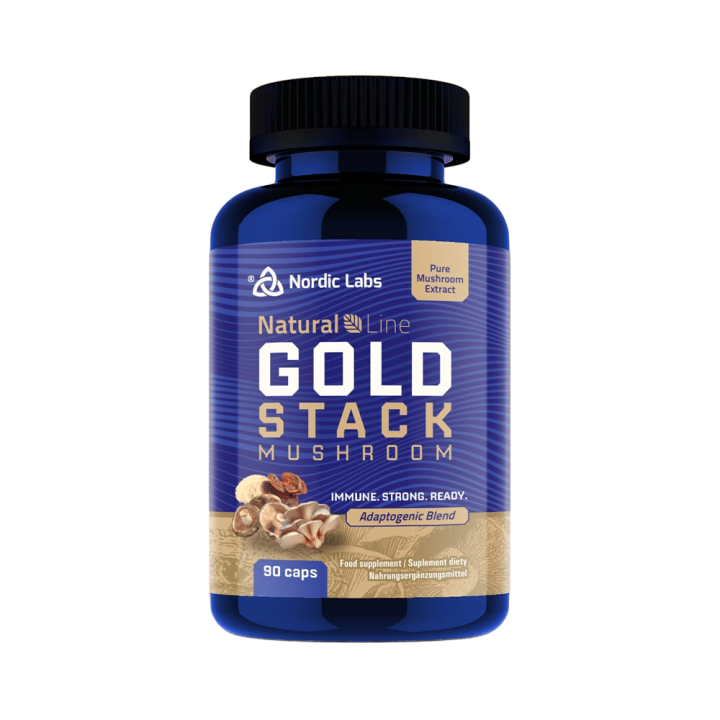 NORDIC LABS GOLD STACK MUSHROOM 90 CAPS