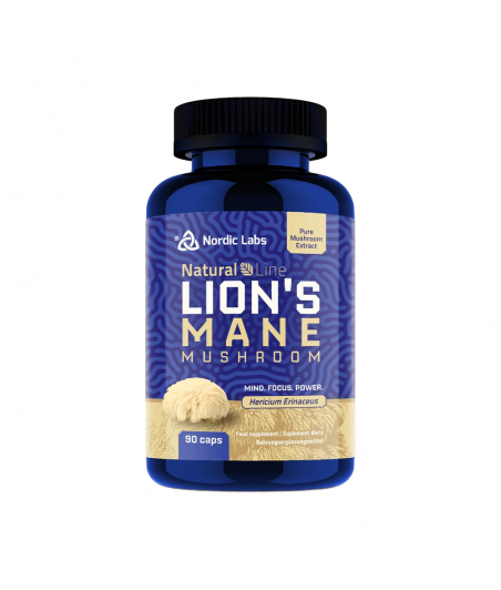NORDIC LABS LION'S MANE MUSHROOM 90 KAPSUŁEK