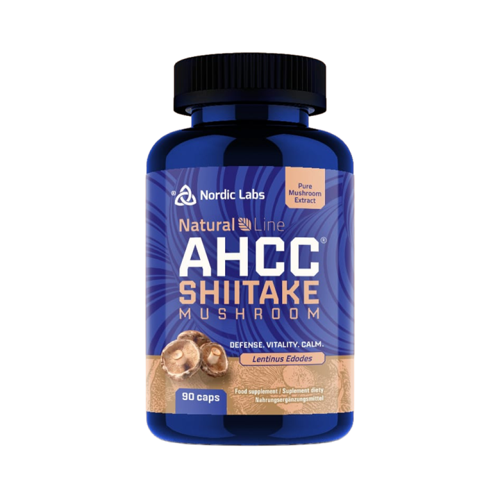 NORDIC LABS AHCC SHIITAKE MUSHROOM 90 KAP