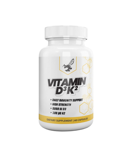 THE BUZZ VITAMIN D3 + K2 60 CAPS