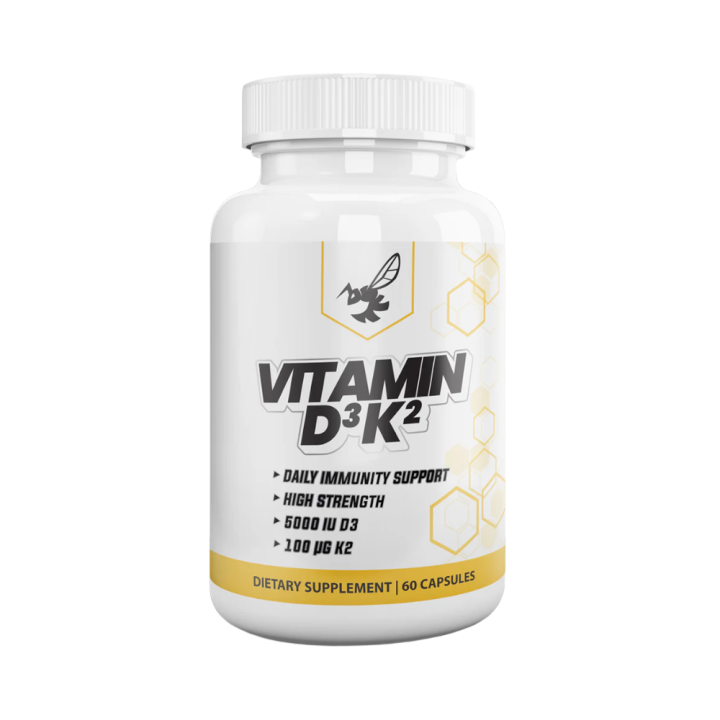 THE BUZZ VITAMIN D3 + K2 60 CAPS