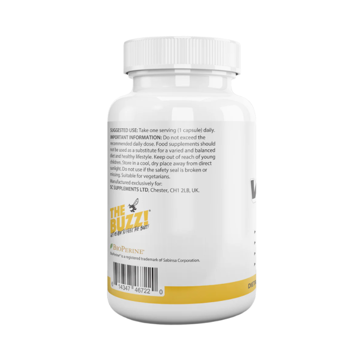 THE BUZZ VITAMIN D3 5000iu + K2 60 KAPSUŁEK