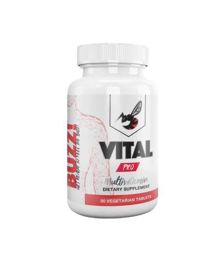THE BUZZ VITAL PRO MULTIVITAMIN 90 VEGGIE TABLETS