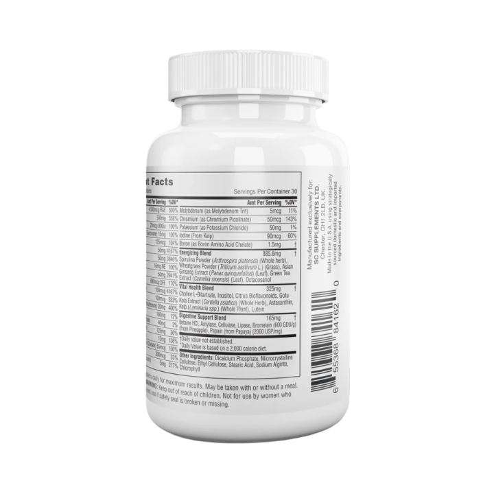 THE BUZZ VITAL PRO MULTIVITAMIN 90 VEGGIE TABLETS