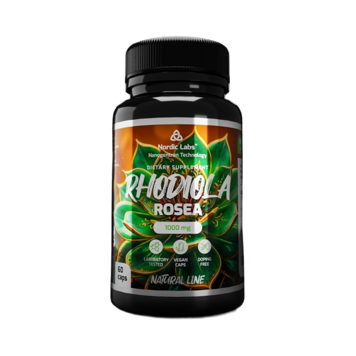 Nordic Labs Rhodiola Rosea 1000mg - 60 Botanical Caps