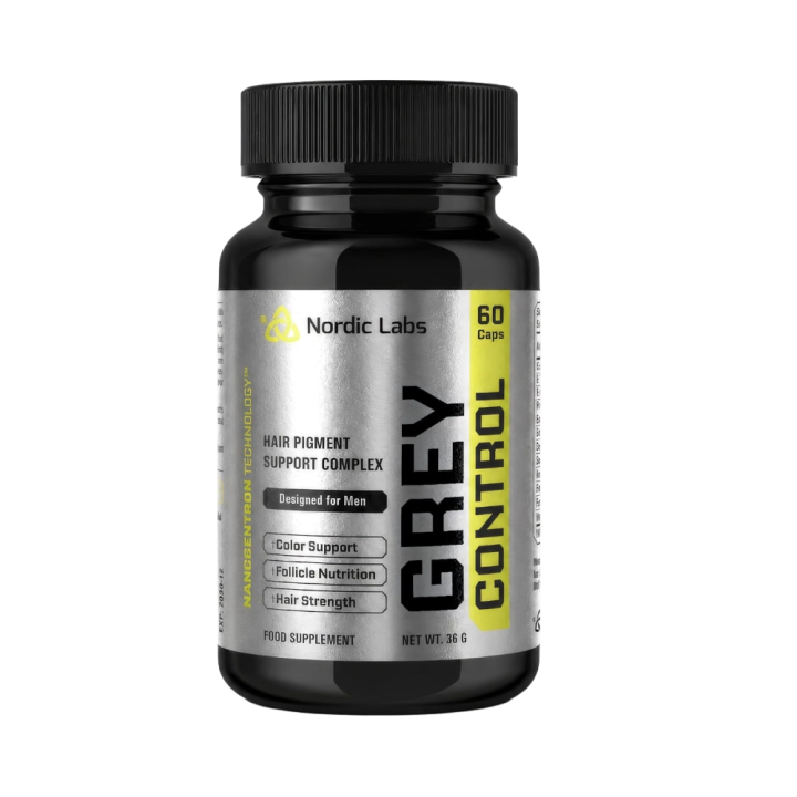 Nordic Labs Grey Control For Men - 60 Micronutrient Caps