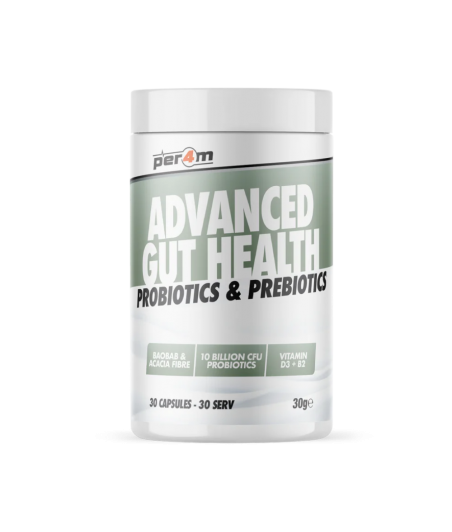 PER4M ADVANCED GUT HEALTH PROBIOTICS&PREBIOTICS 30CAPS