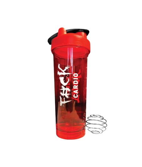 TWP NUTRITION F*CK Cardio 800ml Shaker Red